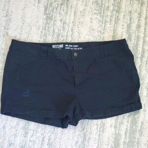 Mossimo Supply Co. Women's Dark Black Jean Shorts